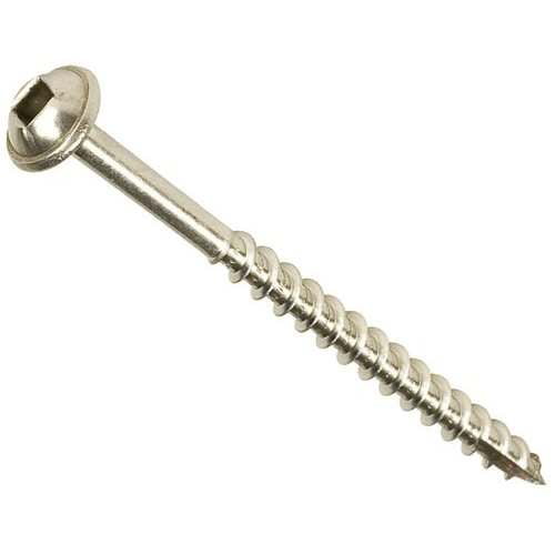 2 1/2-Inch Washer Head #10 Coarse 250 count Kreg SML-C250S5-250 Stainless Steel Pocket Hole Screws