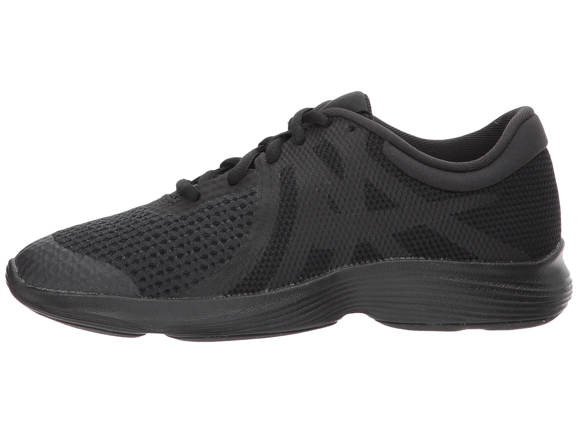 Nike 943309-004 : Boy's Revolution 4 (GS) Running Shoes Black/Black (5 M US  Big Kid) - Walmart.com