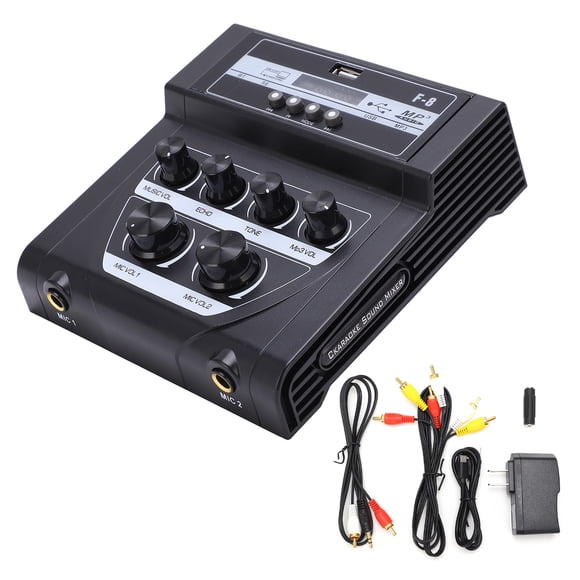 Mezclador de audio para el hogar,Mezclador de audio pequeño Mezclador de audio pequeño para el hogar Sistema de consola de placa de sonido Funcionamiento suave