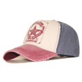 thumbnail image 2 of Gorras de béisbol con bordado de retazos lavados para hombre y mujer, sombreros de algodón para el sol, gorra de primavera para niños y niñas, gorra deportiva de pesca, Snapback, 2 of 4