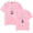 Pink, variant on Yung Kai Merch 2025 Tour Summer Unisex Short-sleeved T-shirt Fashion Y2K Printed Casual Stylish Design Tee