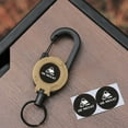thumbnail image 3 of Ohmyroo 3-In-1 Retractable Carabiner Keychain Multi-Functional Clip for Daily Carry, 3 of 6
