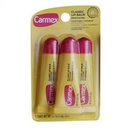 Carmex Classic Lip Balm Medicated - 3 Ea