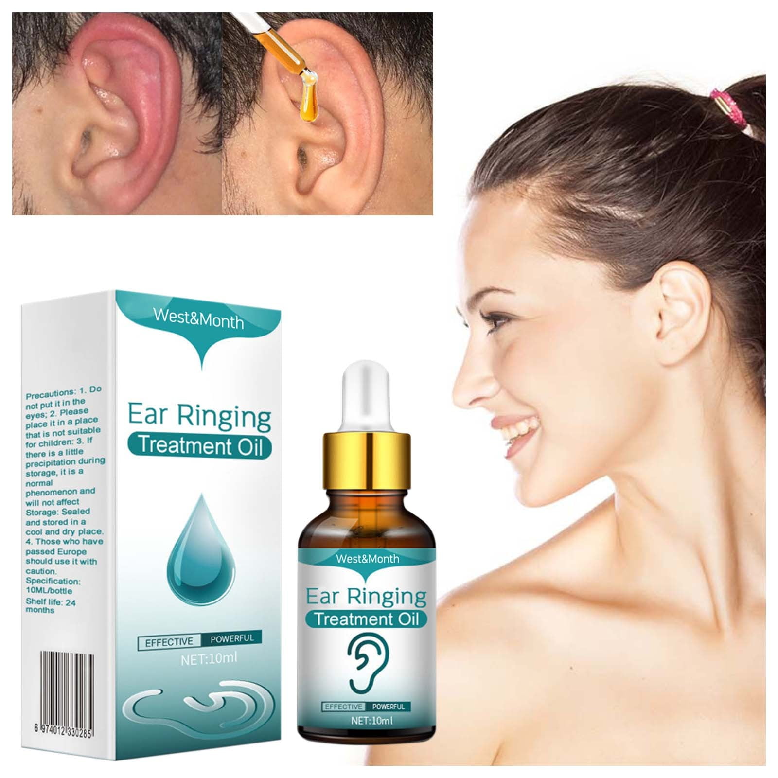 Tinnitus Ear Drops Ear Ear Pain Ear Cleaning Ear Wax Dry Hard Sparse