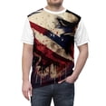 thumbnail image 2 of - "Stars and Stripes: A Patriotic American Illustration Tee" S-3XL, 2 of 7