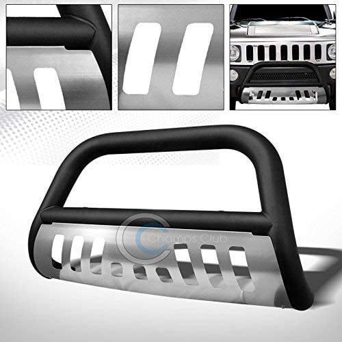 R&L Racing Matte Black Heavy Duty Steel Bull Bar for 20052010 Hummer