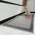 thumbnail image 2 of SIXHOME 2-Piece Non-Slip Kitchen Rug Set, Washable Absorbent Mats, 19.7"x31.5" & 29.5"x72", Gray, for Sink, Laundry, Hallway, 2 of 6