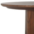 thumbnail image 6 of Safavieh Couture Barnard Oval Wood Modern Coffee Table, Walnut, 6 of 11