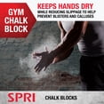 thumbnail image 2 of Chalk Block SPRI de 60 g (paquete de 8) para gimnasia, escalada y levantamiento, 2 of 4