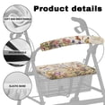thumbnail image 5 of HELLHERO Seat & Backrest Covers Anti-Slip Cover for Parks Street Scenes Home Walker Rollator Seat Back Cover, 5 of 7