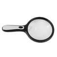 thumbnail image 1 of Magnifying Glass, Scratch Resistant Large Viewing Area Evenly LED Handheld Lighted Magnifier  for Jewelry Identification for Seniors for Inspection, 1 of 7