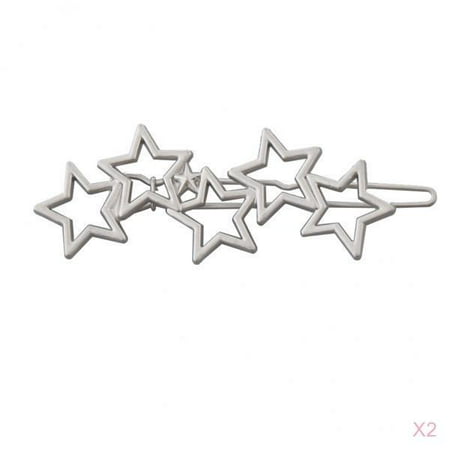 2 Pieces Metal Clips Vintage Style Barrettes for Thick Hair Walmart