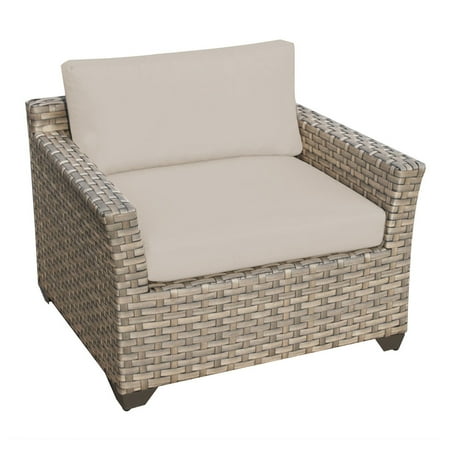TK Classics Barbados Wicker Outdoor Club Chair