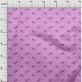 thumbnail image 3 of oneOone Rayon Fuschia Pink Fabric Ocean Wave Craft Projects Decor Fabric Printed By The Yard 56 Inch Wide, 3 of 4