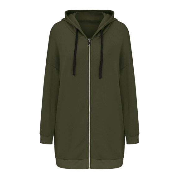 Vedolay Women 2023 T Shirts Casual Hoodies for Women 2023 Oversized Half Zip Pullover Long Sleeve Sweatshirt Quarter Zip Hoodie Sweater,Green L