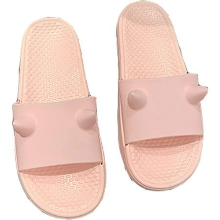 

CoCopeaunt Women s Sandals Summer Sandals Cute Animal Horn Sandals Open Toe Home Sandals Bass Sandals Bathroom Slippers Beach Slippers