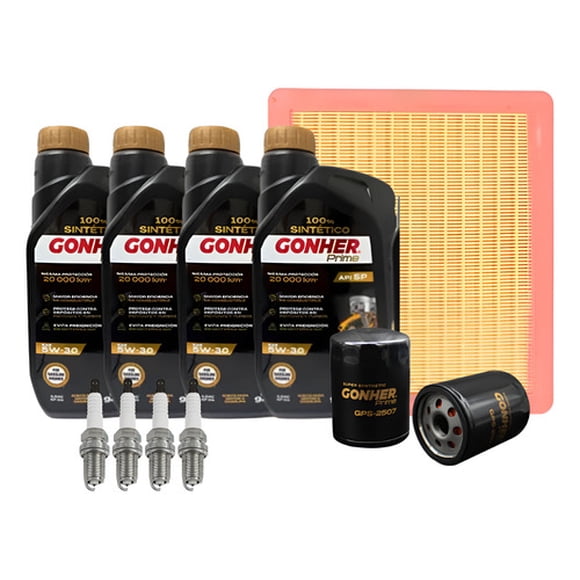Kit Afinacin Para Mg Mg5 1.5 2020-2023 5w30 Api Sq 4 Bujas