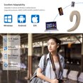thumbnail image 2 of Audífonos de conducción ósea Inalámbricos abiertos compatibles con Bluetooth (Oro), 2 of 9