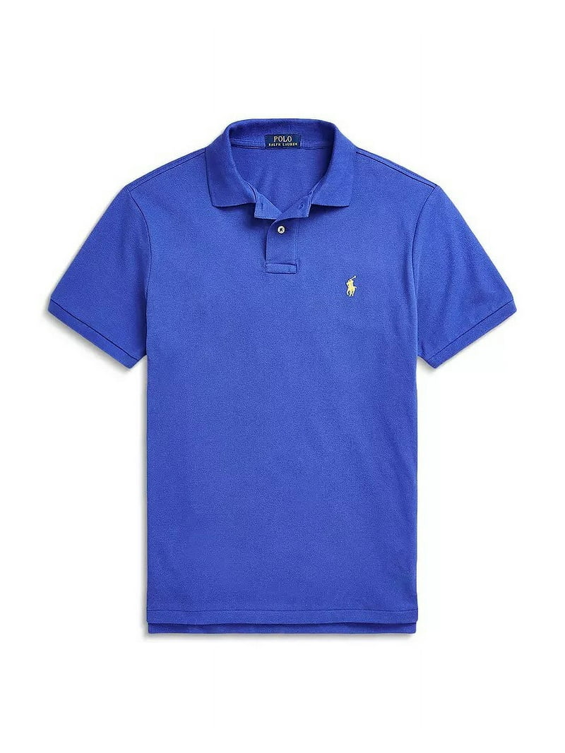 ★POLO RALPH LAUREN★ Ralph T-Shirt Blue MNPOTSH1N822062-400 Polo Ralph Lauren Men Slim fit Short Sleeve Polo Shirt XXL