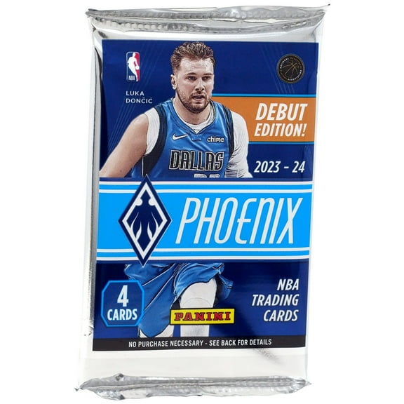 NBA Panini 2023-24 Phoenix Basketball Trading Card BLASTER Pack (4 Cards)