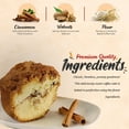 thumbnail image 2 of Traditional Cinnamon Walnut Coffee Cake Buy One Get One 1/2 off - 1.75 lbs (2 Cakes), 2 of 8