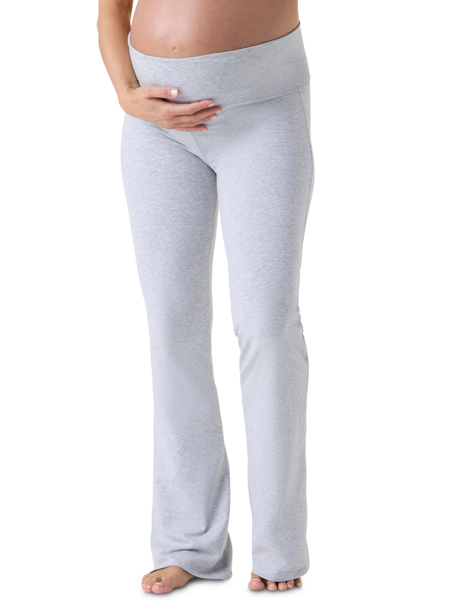 Ingrid & Isabel For Every Belly Women's Maternity Cotton Jersey Fold over Pant, Sizes S-XXXL