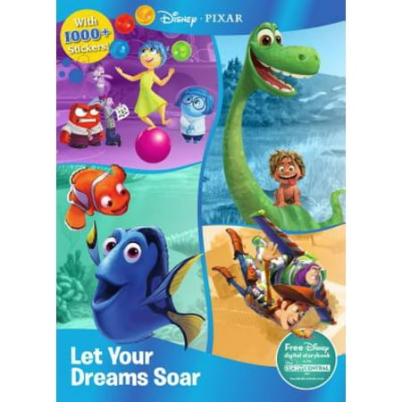 Disney Pixar Let Your Dreams Soar With 1000 Stickers - 