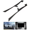 thumbnail image 1 of FLAMEEN Center Control Cover Trim, Car Center Control Cover Trim, Black For Infiniti Q50 Q60 13-19 Car Maintenance Prevent Dust Accumulation Prevent Surface Scratches, 1 of 8