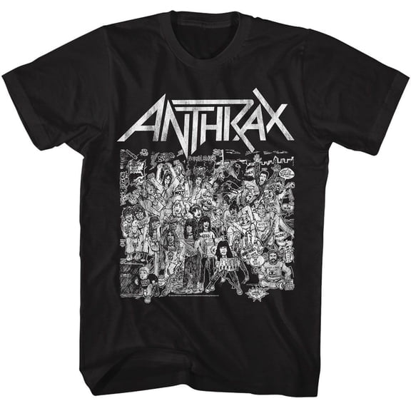 Anthrax No Frills Men's T Shirt