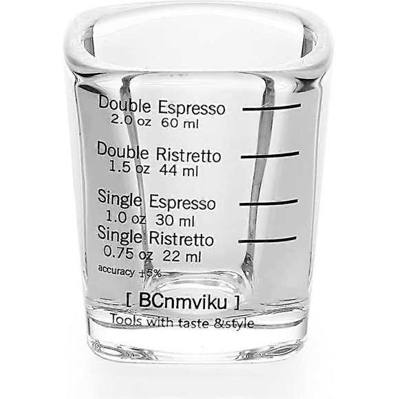 Espresso Cup Measuring Cup Liquid Weight Cup For Barista, 1 Pc