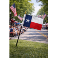 thumbnail image 5 of 12 pc Texas State Stick Flags, 4x6 Inch Mini Stick Flags for Parades, Classrooms, Patriotic Events & Outdoor Décor, 5 of 5