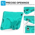 thumbnail image 3 of Dteck Kids Case for Samsung Galaxy Tab A9 Plus 11 Inch (SM-X210/X215/X216/X218), Lightweight EVA Stand Durable Shockproof Child Butterfly Case with Shoulder Strap for Galaxy Tab A9+ 2023,Mint, 3 of 6