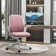 LinenTouch Fabric Office Chair Swivel Task Chair with Adjustable