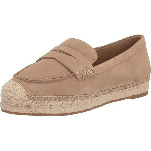 Sam Edelman Kai Tuscan Taupe Fashion Slip On Rounded Toe Casual Loafers (Tuscan Taupe, 6)