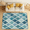 Multicolour 4, variant on CURLYOOT Mexican Area Rugs 5'x7' Washable Rug Large Living Room Rug Non Slip Abstract Aztec Gradient Lines Indoor Floor Carpet for Dining Room Bedroom Home