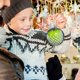 thumbnail image 5 of Adorno navideño de bola con forma de manzana, de PVC, para colgar, color verde, 5 cm,Vsgery, 5 of 8