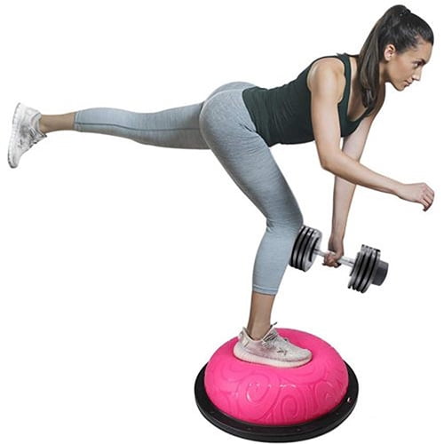 Balance Trainer, Half Balance Ball Trainer, corde de résistance épaisse  antidérapante amovible de 46 cm de diamètre pour Pilates : :  Sports et Loisirs