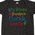 thumbnail image 4 of Inktastic Florida Grandma Grandpa Loves Me Boys or Girls Baby Bodysuit, 4 of 5
