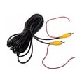 thumbnail image 4 of 10M 32FT video cable extension rca jack cable phono plug connector plug for reversing car detection wire red, 4 of 5