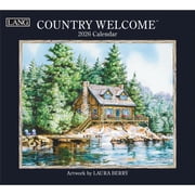 Lang Brands, Country Welcome 2026 Wall Calendar by Laura Berry, 13.4'' X 12'', 12-Month Calendar with Stapled Binding