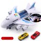 thumbnail image 1 of Music Story Light Plane Simulation Track Inertia Children'S Toy Aircraft Large Size Passenger Plane Toy Kids Toys Car Boys ToysWhite He Qiyong unisex, 1 of 1