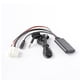 thumbnail image 2 of Cable micrófono Accs Cable extensor Kit de receptor RCA Adaptador Módulo Car Audio para 2006 2 3 5 6 RX8, 2 of 4