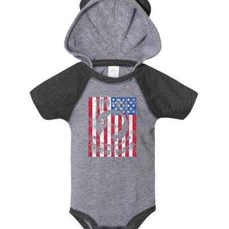 

Inktastic POW MIA Distressed Flag Gift Baby Boy or Baby Girl Bodysuit