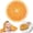 Orange, variant on Tortilla Blanket Adult Size, 60 Inches Burrito Blanket, Novelty Funny Gifts for Girlfriend Boyfriend, Soft Comfortable Flannel Taco Throw Blanket for Adults, Birthday Gifts for Her Him