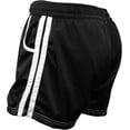 thumbnail image 2 of Adoretex Men's Breathable Running Training Swimming Mesh Sports Shorts (MT003) - Black - Medium, 2 of 3