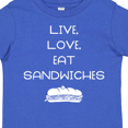 thumbnail image 4 of Inktastic Live Love Sandwiches Boys or Girls Toddler T-Shirt, 4 of 5