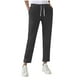 thumbnail image 2 of Pincandy Women's Solid Color Sweatpants - Elastic Waist with Drawstring & Pockets, Long Length for Daily Wear, 2 of 6