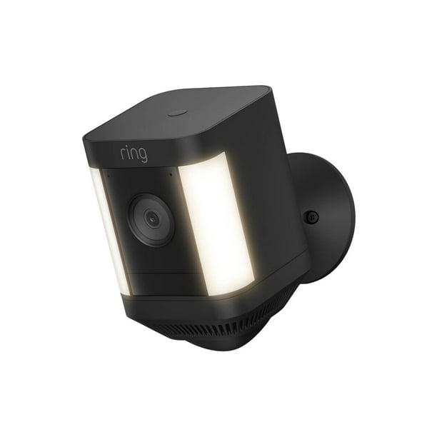 Cámara de Seguridad Inalámbrica Ring Spotlight Cam Plus con Batería para Exteriores Negro