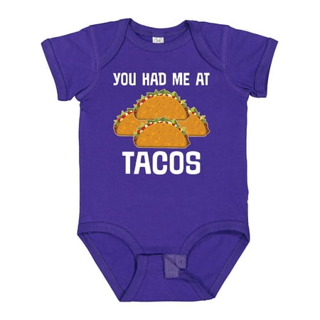

Inktastic You Had Me at Tacos Gift Baby Boy or Baby Girl Bodysuit
