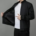 thumbnail image 4 of Ropa de abrigo informal para hombre, chaqueta bomber para hombre, chaqueta de negocios para hombre, ropa de marca, chaquetas y abrigos, ropa para exteriores, 4 of 4